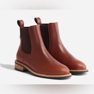 NEW Nisolo Carmen Chelsea Boot Brandy 9 Women’s